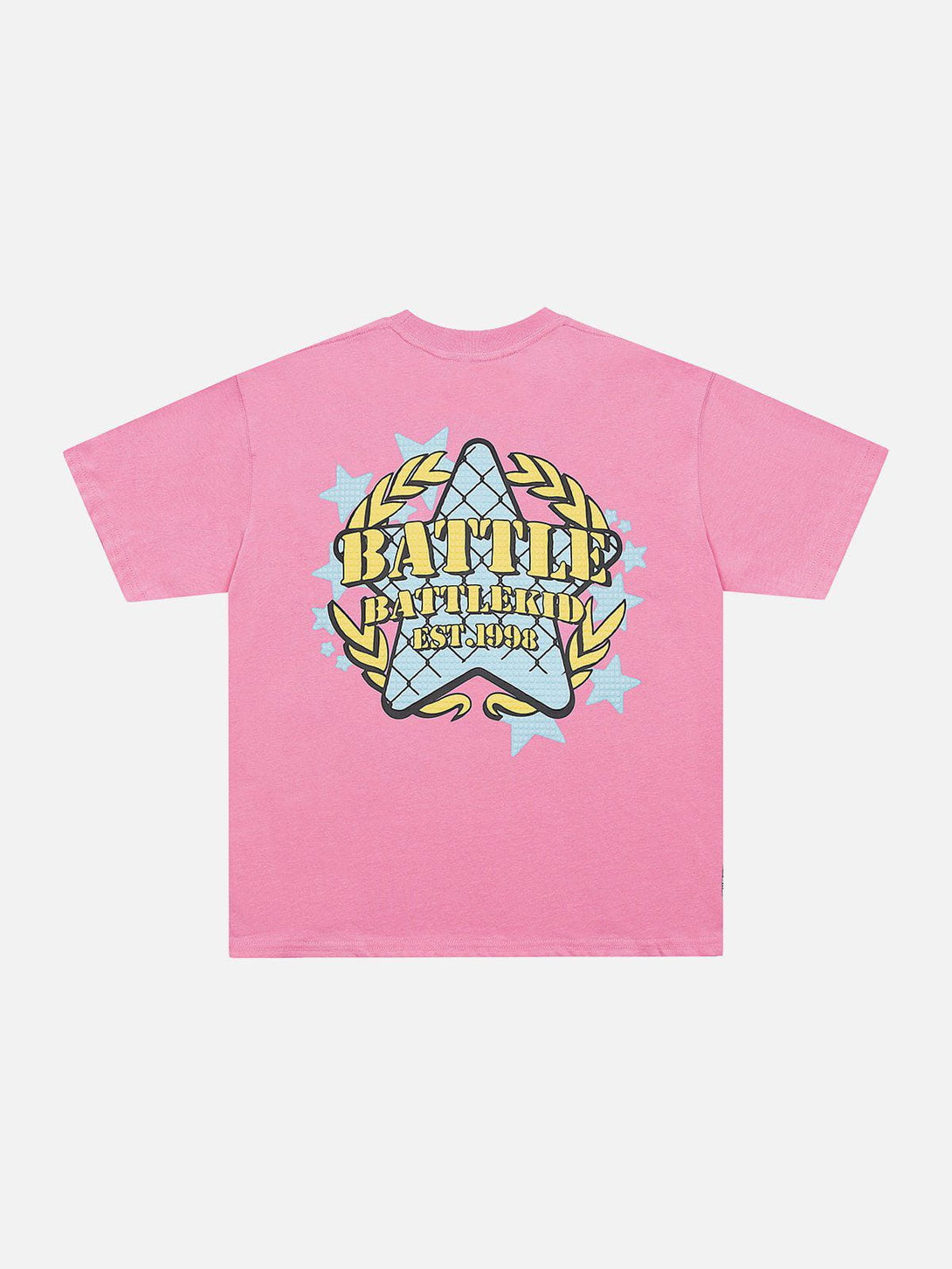 Ellesey - Star Letter Foam Print Tee- Streetwear Fashion - ellesey.com