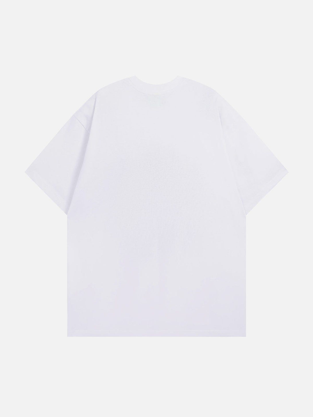 Ellesey - Star Letter Print Solid Tee- Streetwear Fashion - ellesey.com