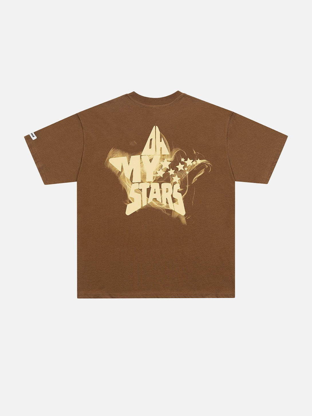 Ellesey - Star Letter Print Tee- Streetwear Fashion - ellesey.com