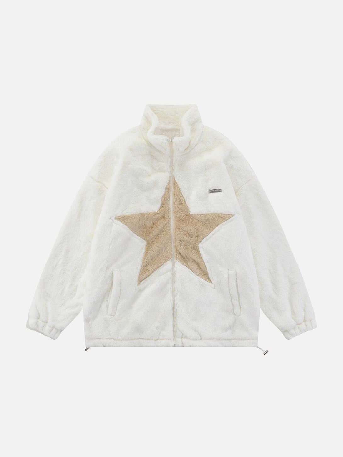 Ellesey - Star Patchwork Winter Coat-Streetwear Fashion - ellesey.com