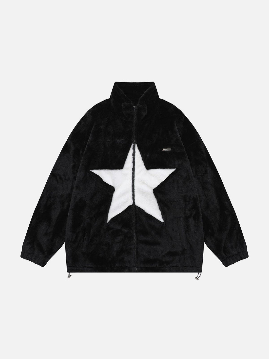 Ellesey - Star Patchwork Winter Coat-Streetwear Fashion - ellesey.com