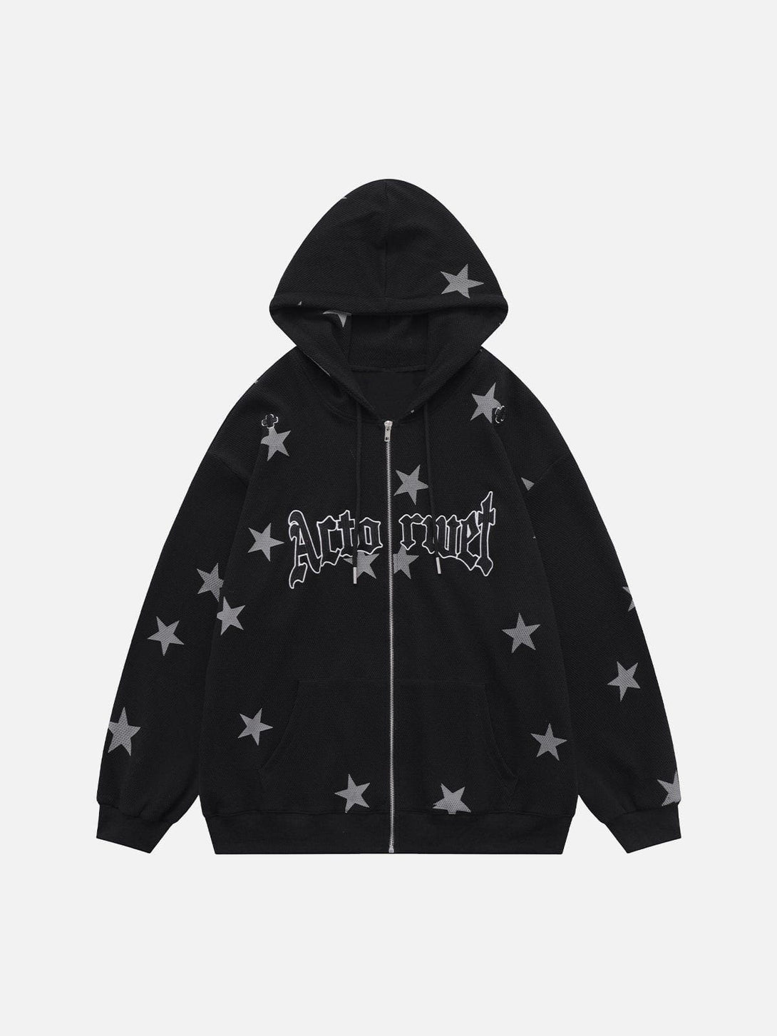 Ellesey - Star Print Hoodie- Streetwear Fashion - ellesey.com