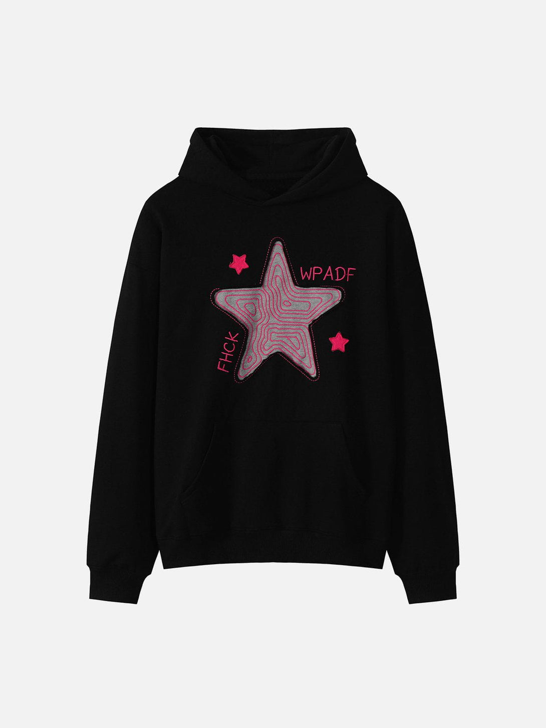 Ellesey - Star Print Hoodie- Streetwear Fashion - ellesey.com