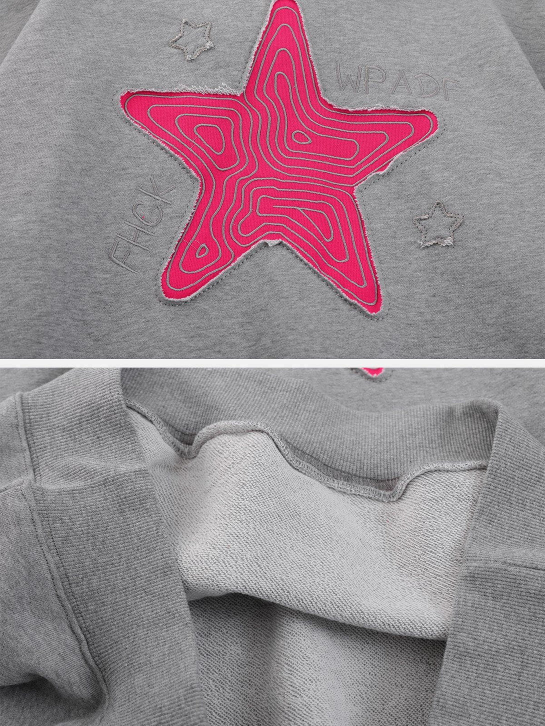 Ellesey - Star Print Hoodie- Streetwear Fashion - ellesey.com