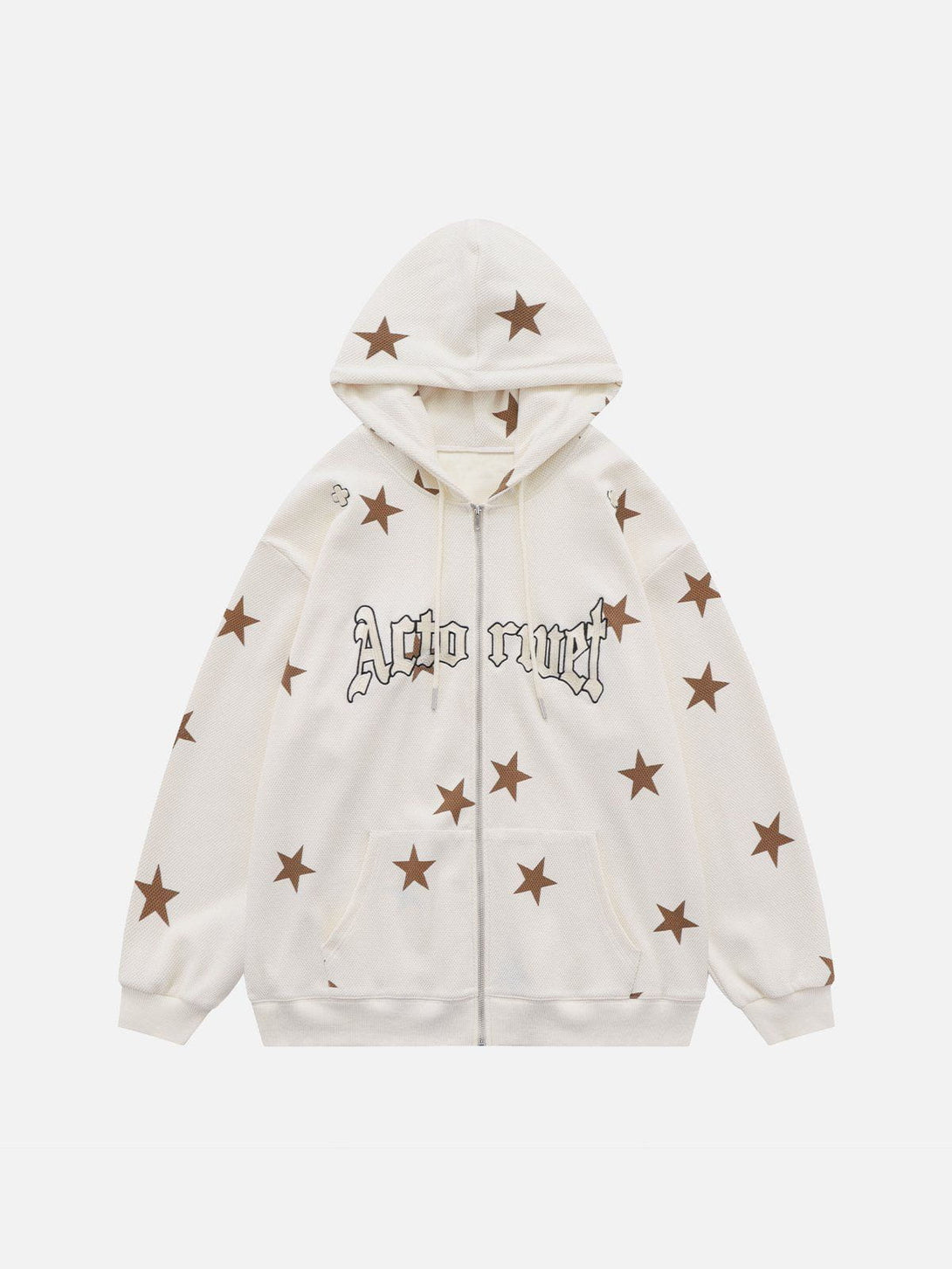 Ellesey - Star Print Hoodie- Streetwear Fashion - ellesey.com