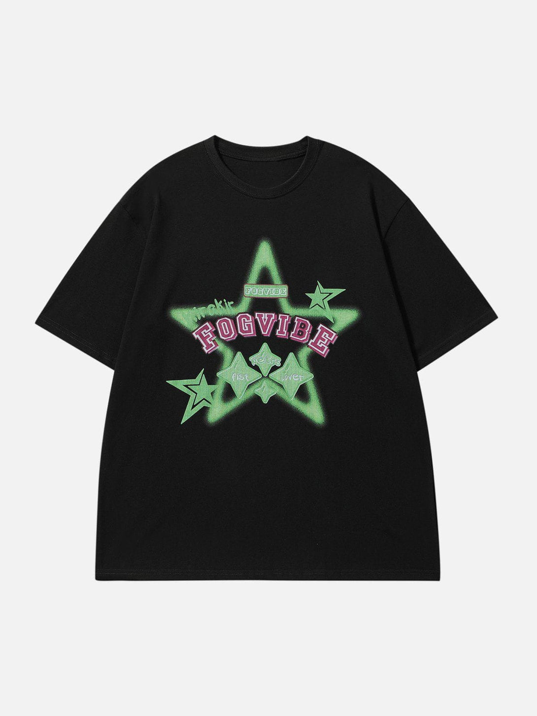 Ellesey - Star Print Ink Jet Tee- Streetwear Fashion - ellesey.com