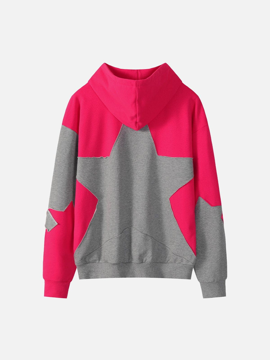 Ellesey - Star Print ZIP UP Hoodie- Streetwear Fashion - ellesey.com