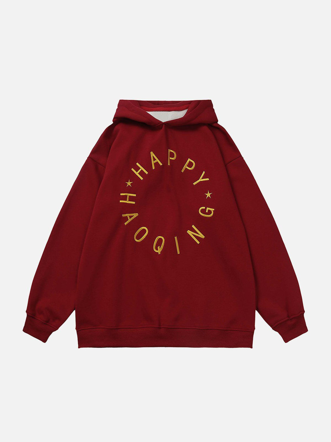 Ellesey - Star Ring Letter Print Hoodie- Streetwear Fashion - ellesey.com