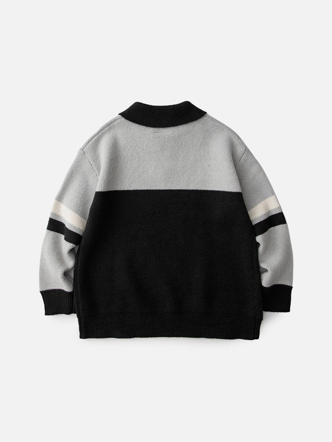 Ellesey - Stars Knit Polo Sweater-Streetwear Fashion - ellesey.com