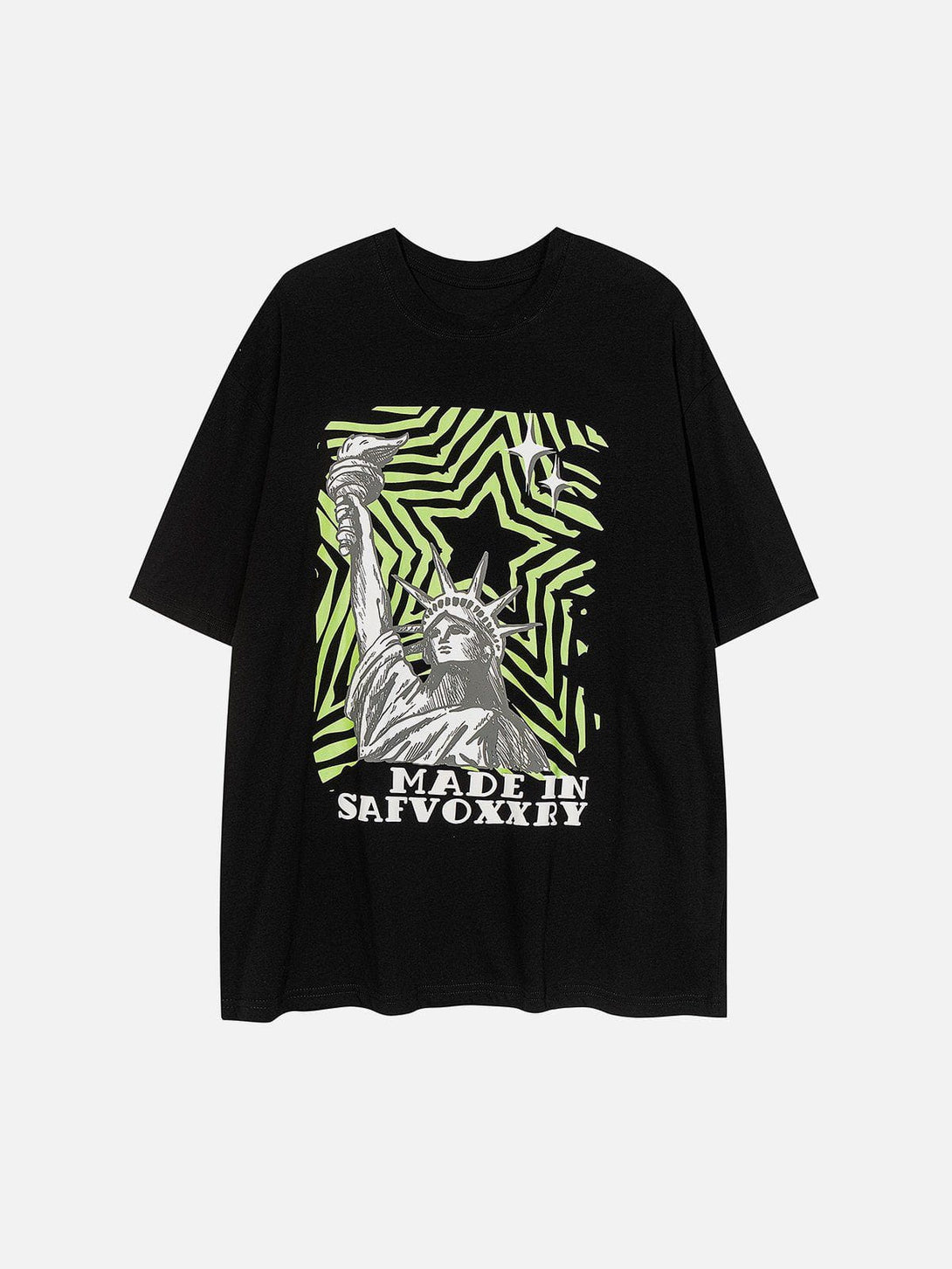 Ellesey - Statue of Liberty Print Star Tee- Streetwear Fashion - ellesey.com