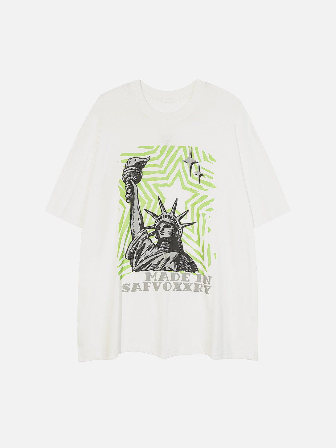 Ellesey - Statue of Liberty Print Star Tee- Streetwear Fashion - ellesey.com