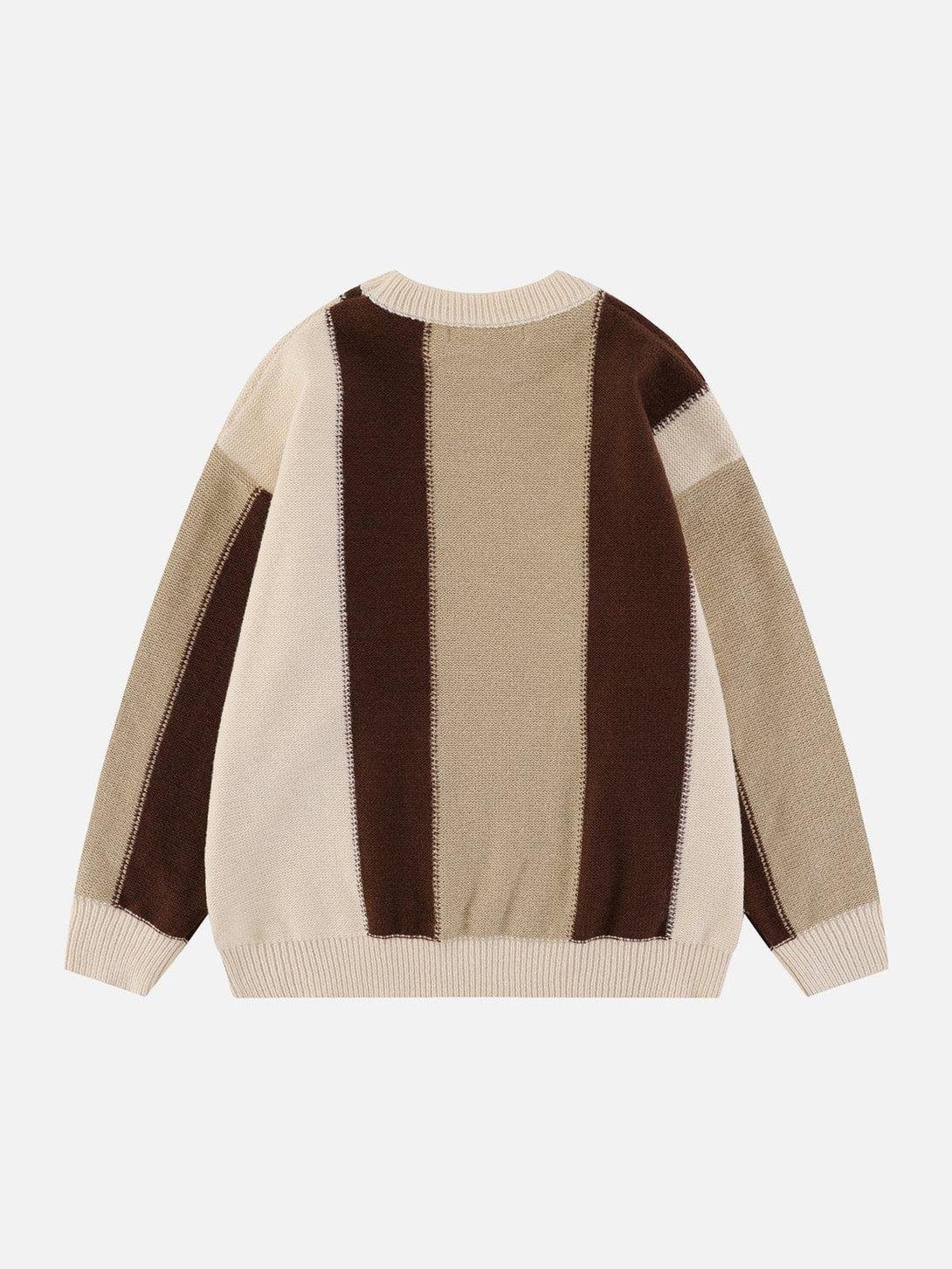 Ellesey - Stripe Clashing Colors Sweater-Streetwear Fashion - ellesey.com