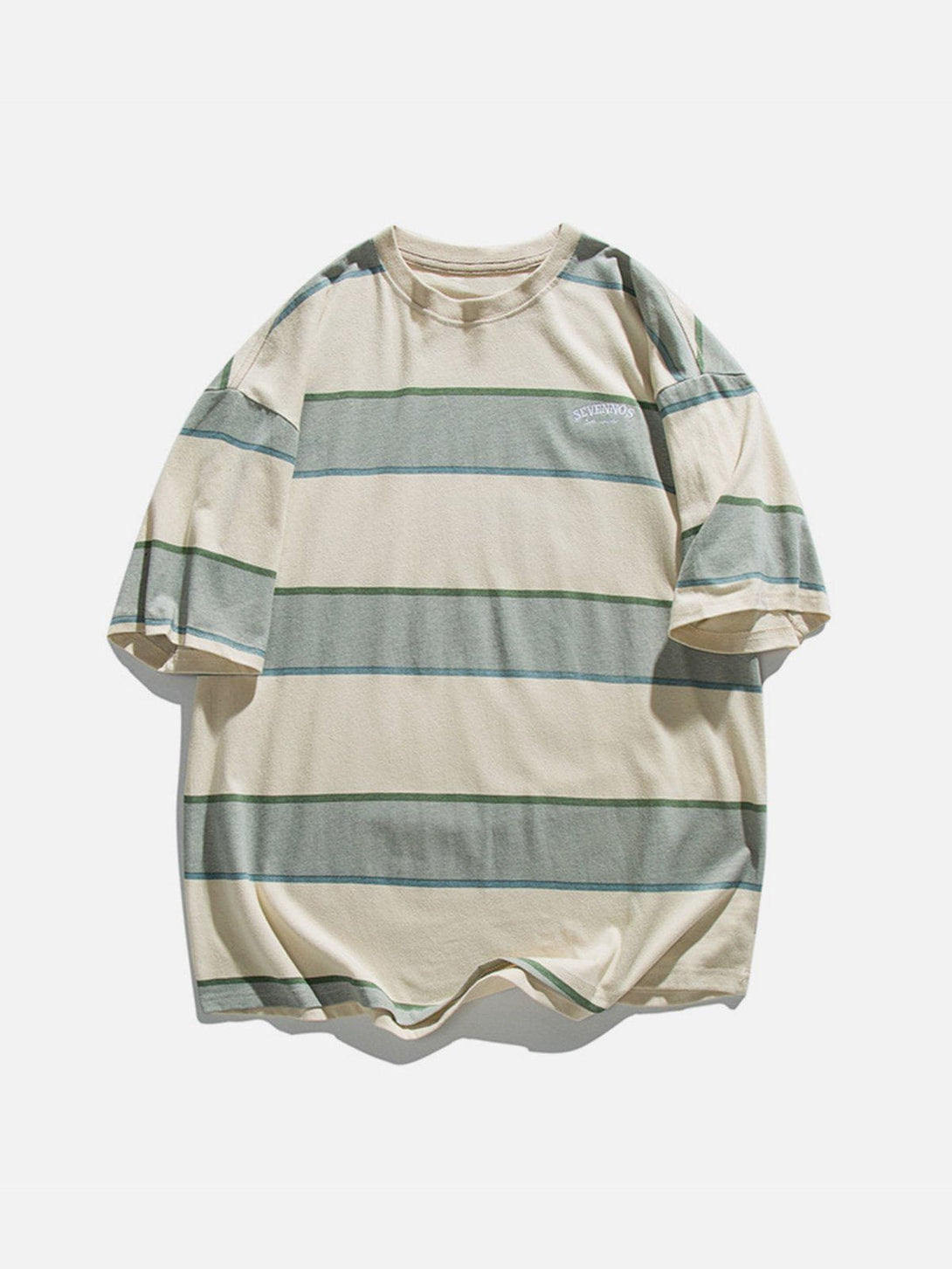 Ellesey - Stripe Cotton Tee- Streetwear Fashion - ellesey.com