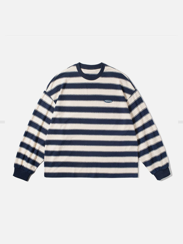 Ellesey - Stripe Sweatshirt- Streetwear Fashion - ellesey.com