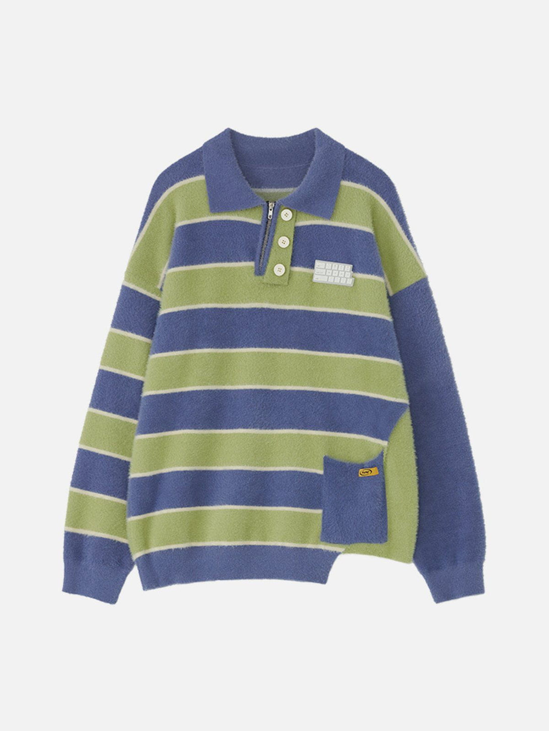 Ellesey - Striped Clash Sweater-Streetwear Fashion - ellesey.com