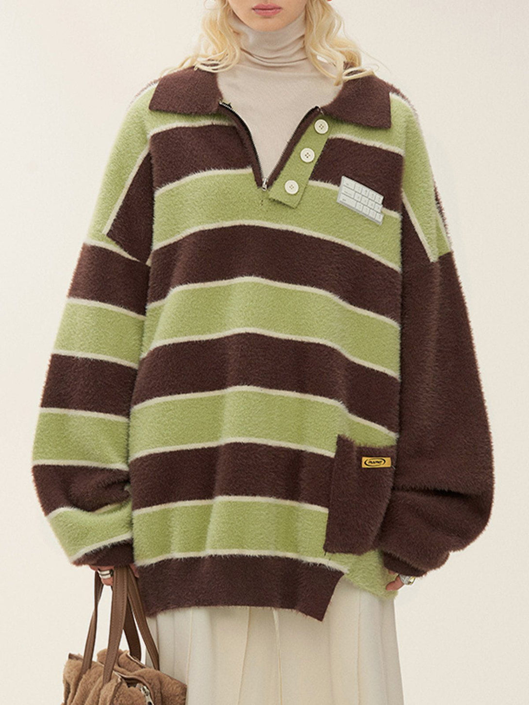 Ellesey - Striped Clash Sweater-Streetwear Fashion - ellesey.com