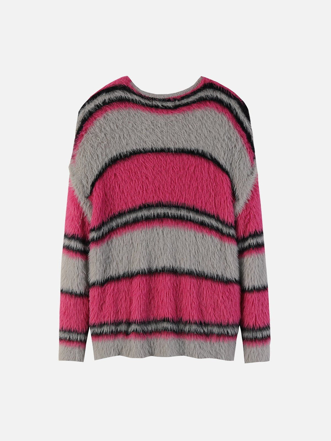 Ellesey - Striped Detachable Sleeve Cardigan-Streetwear Fashion - ellesey.com