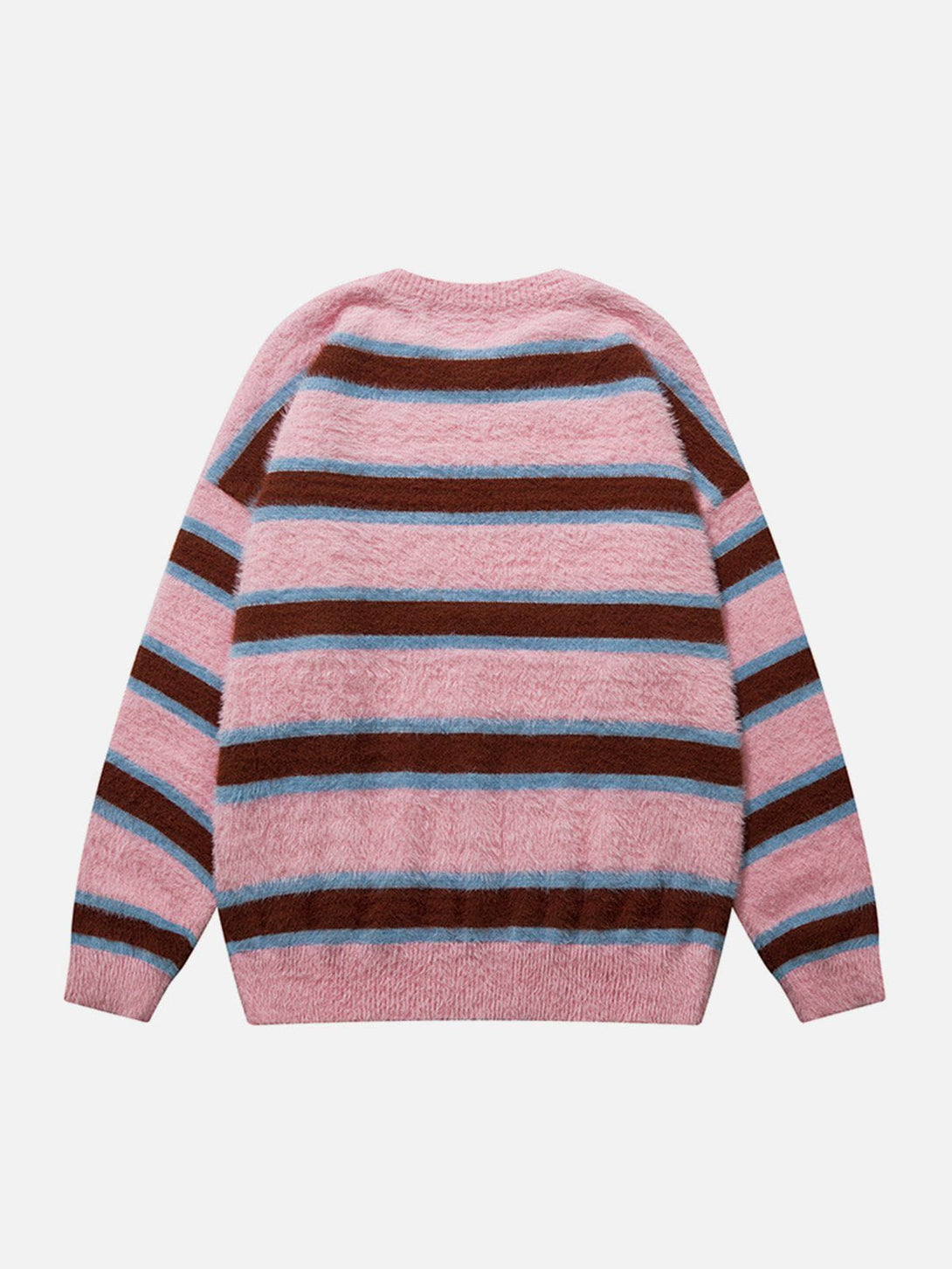 Ellesey - Striped Jacquard Sweater-Streetwear Fashion - ellesey.com