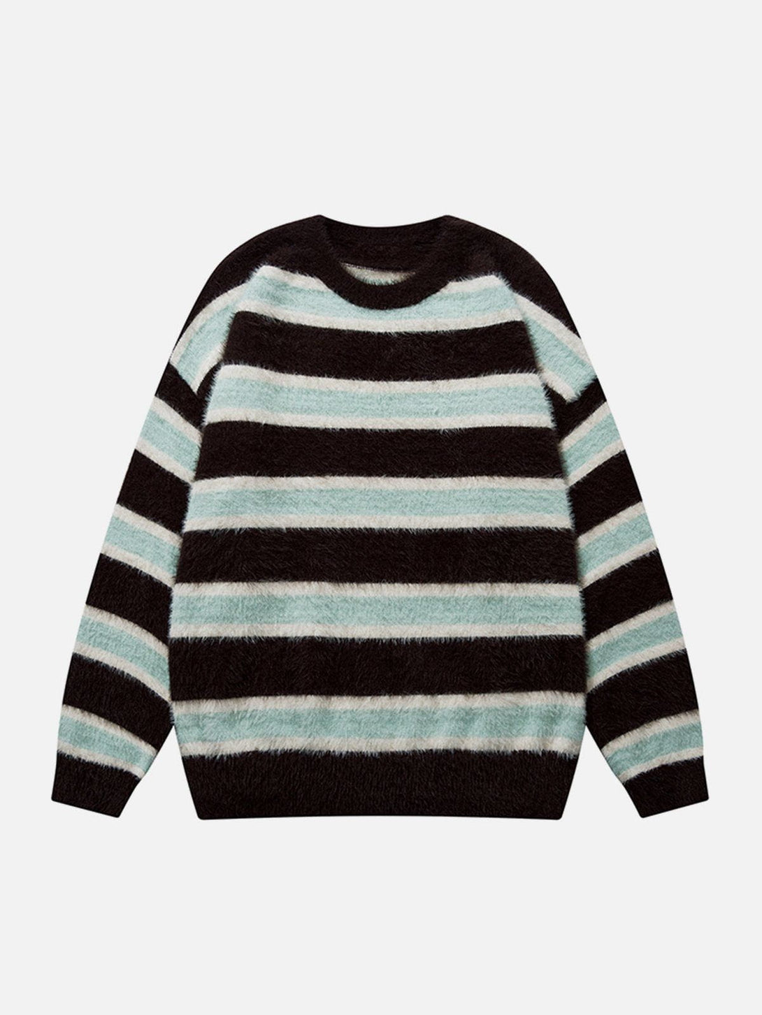 Ellesey - Striped Jacquard Sweater-Streetwear Fashion - ellesey.com