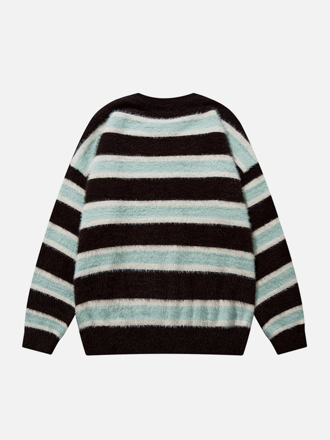 Ellesey - Striped Jacquard Sweater-Streetwear Fashion - ellesey.com