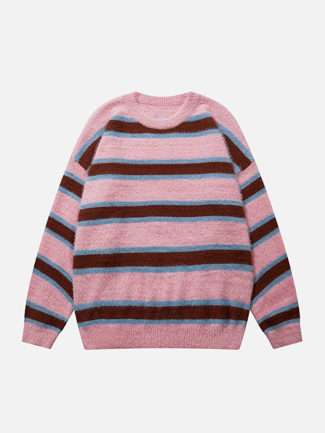 Ellesey - Striped Jacquard Sweater-Streetwear Fashion - ellesey.com