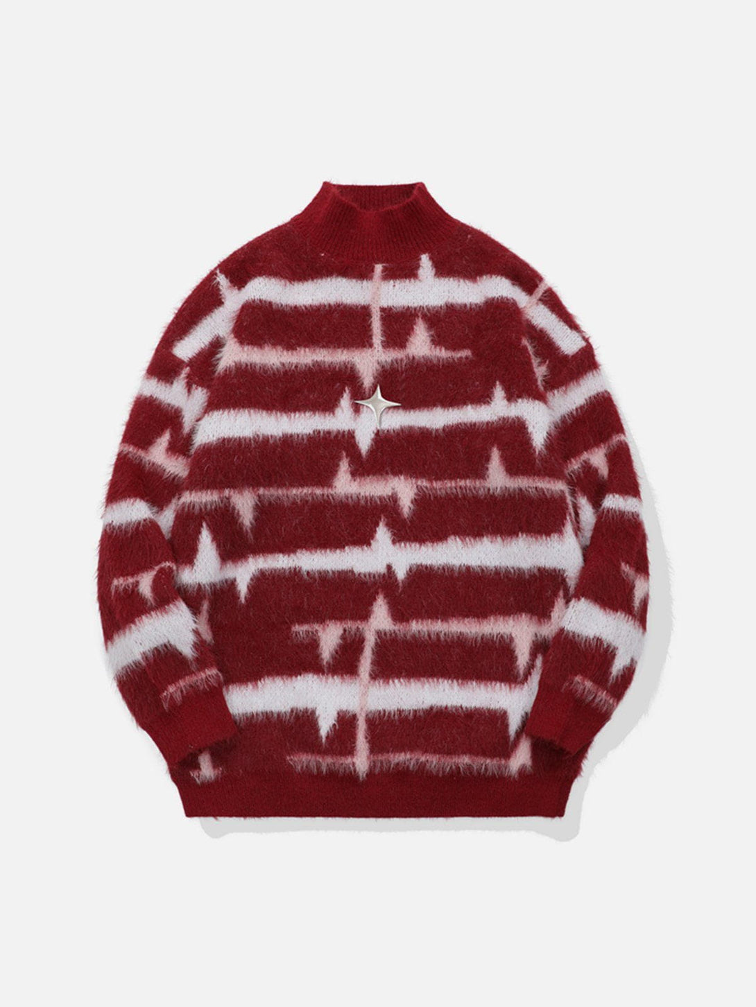 Ellesey - Striped Metal Trim Sweater-Streetwear Fashion - ellesey.com