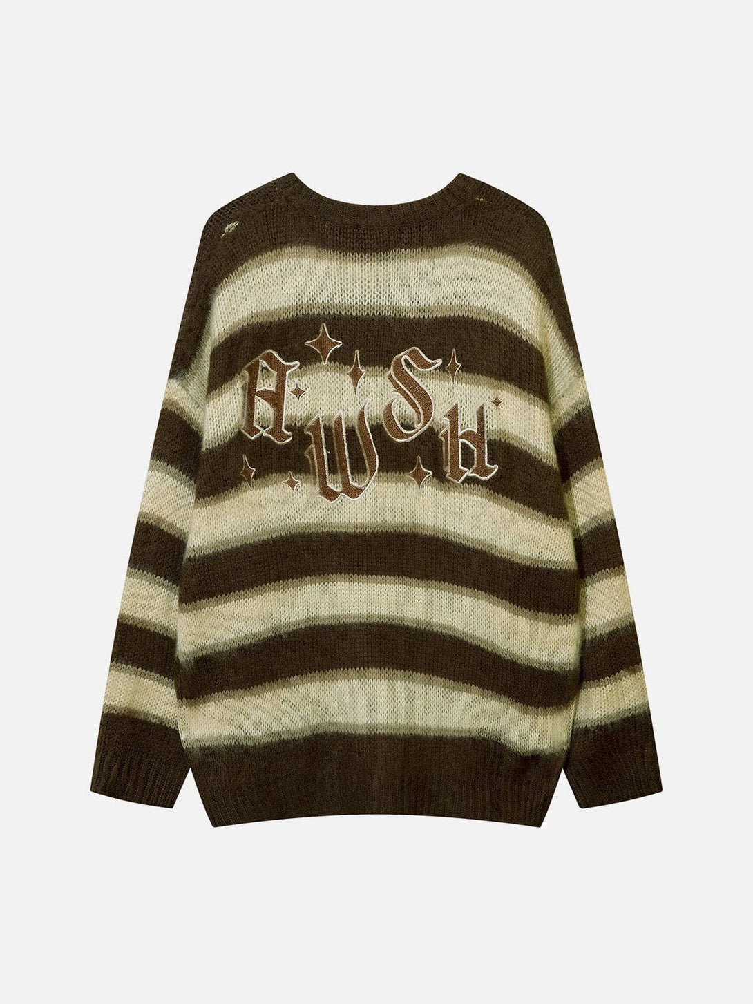 Ellesey - Striped Stars Graphic Sweater-Streetwear Fashion - ellesey.com