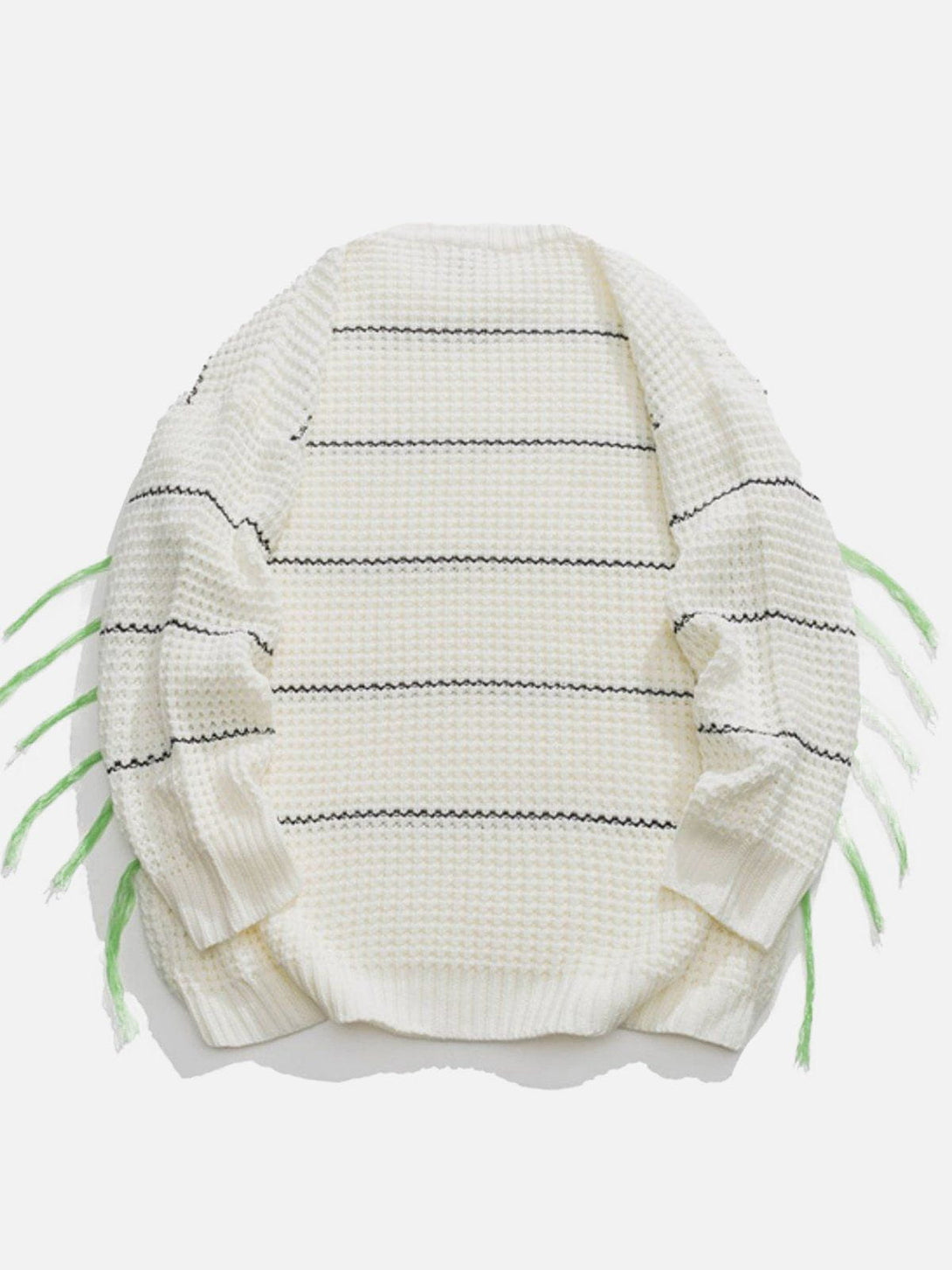 Ellesey - Striped Tassel Sweater-Streetwear Fashion - ellesey.com