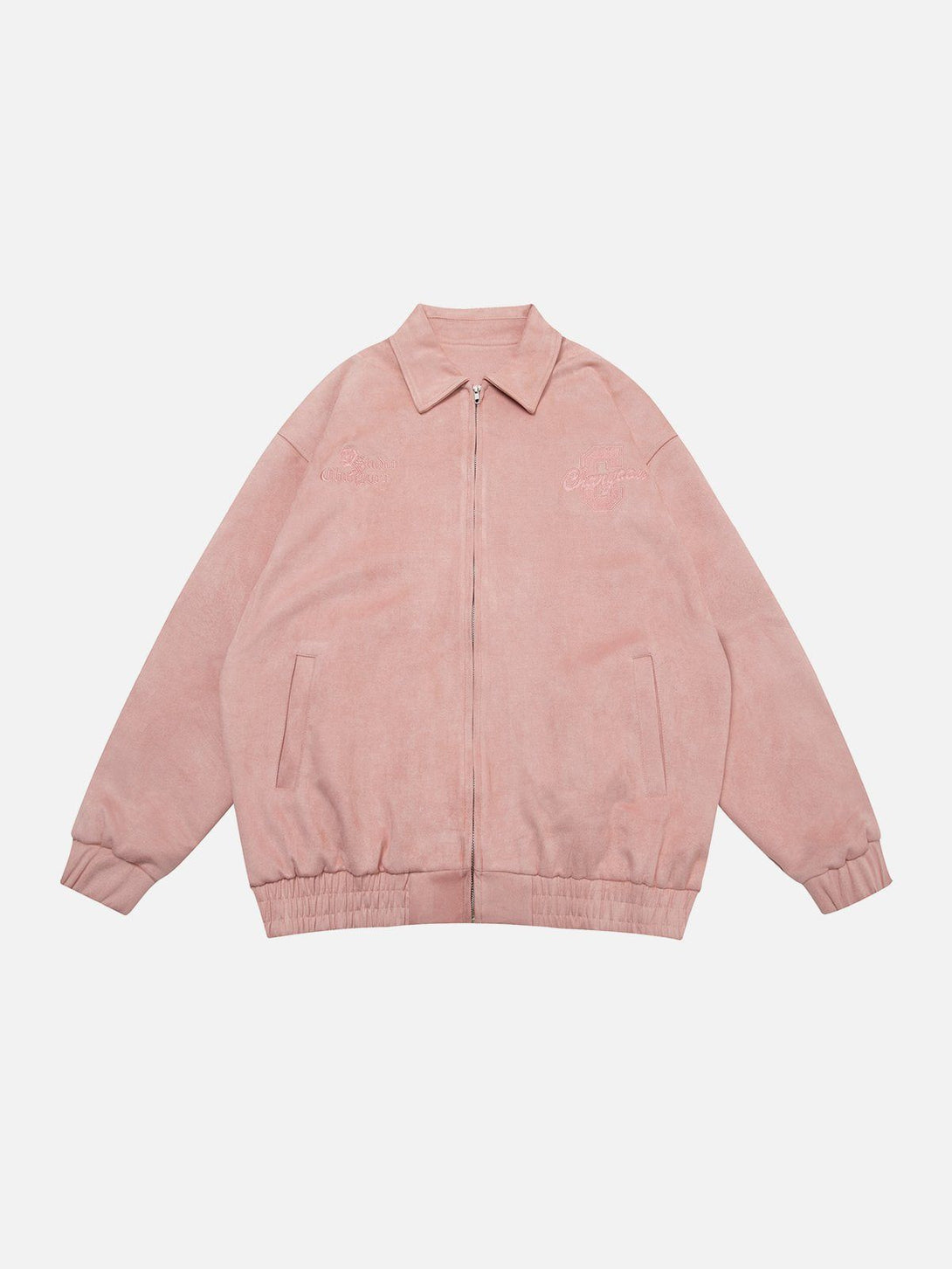 Ellesey - Suede Embroidered Jacket- Streetwear Fashion - ellesey.com