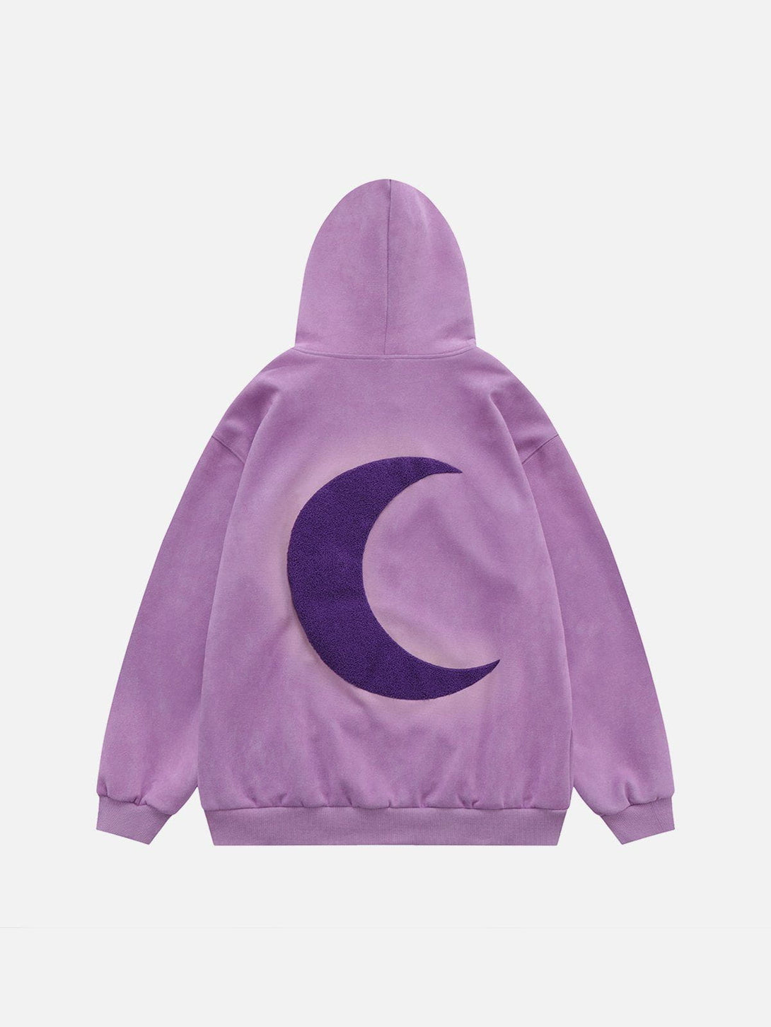 Ellesey - Suede Moon Print Hoodie- Streetwear Fashion - ellesey.com