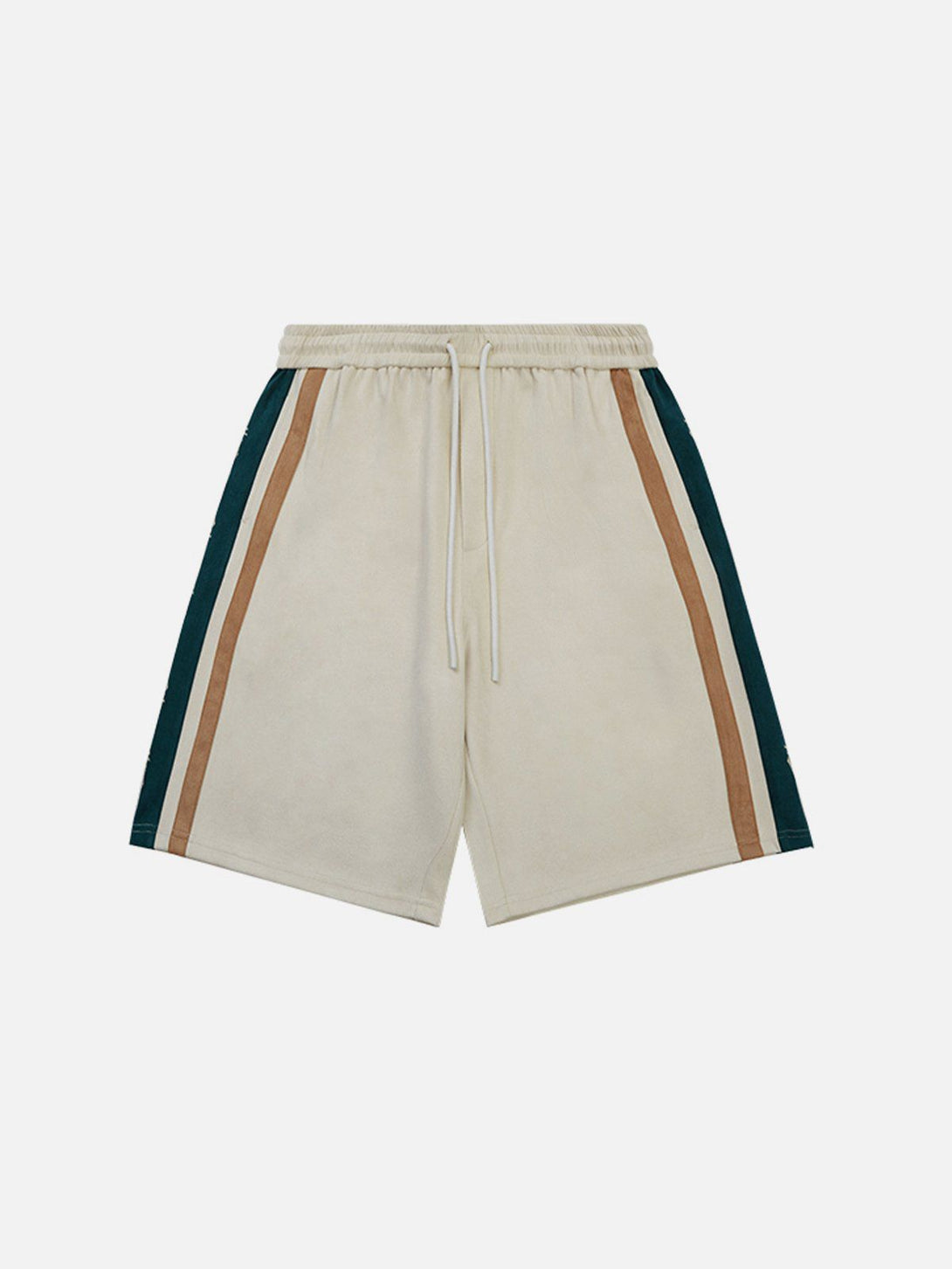 Ellesey - Suede Side Stripes Shorts- Streetwear Fashion - ellesey.com