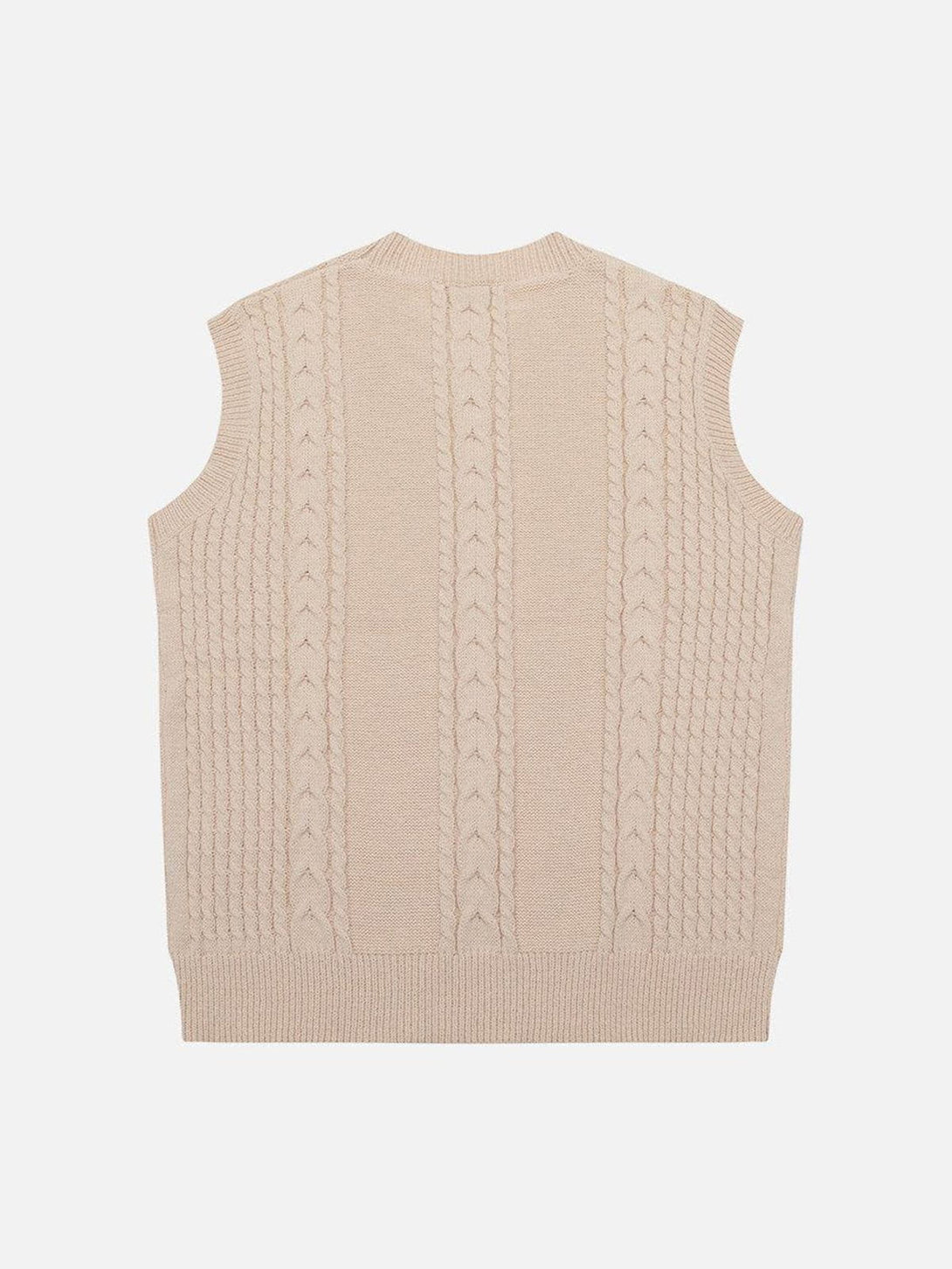 Ellesey - Sunflower Embroidered Sweater Vest-Streetwear Fashion - ellesey.com