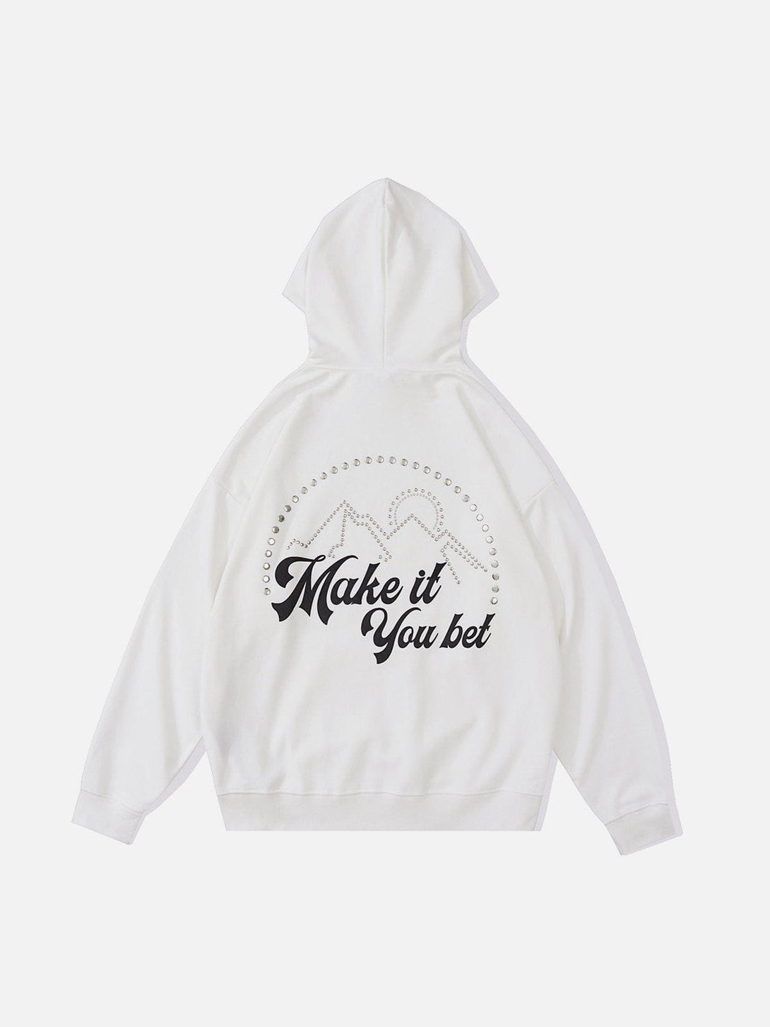 Ellesey - Sunshine Mountain Letter Foam Hoodie- Streetwear Fashion - ellesey.com