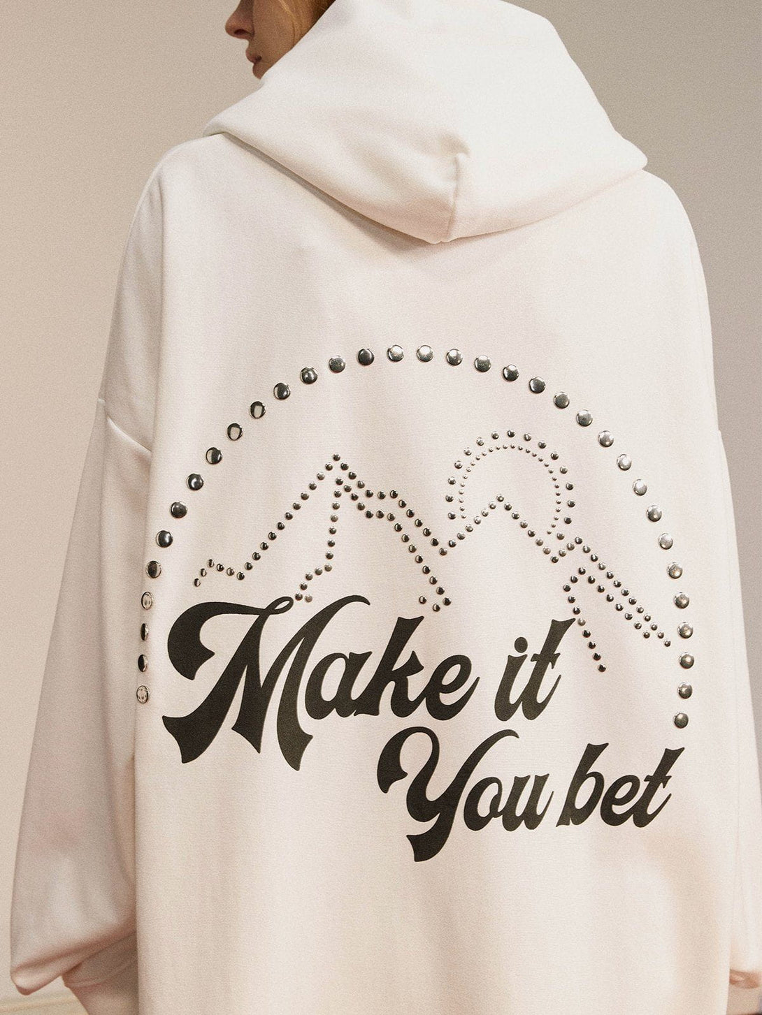 Ellesey - Sunshine Mountain Letter Foam Hoodie- Streetwear Fashion - ellesey.com