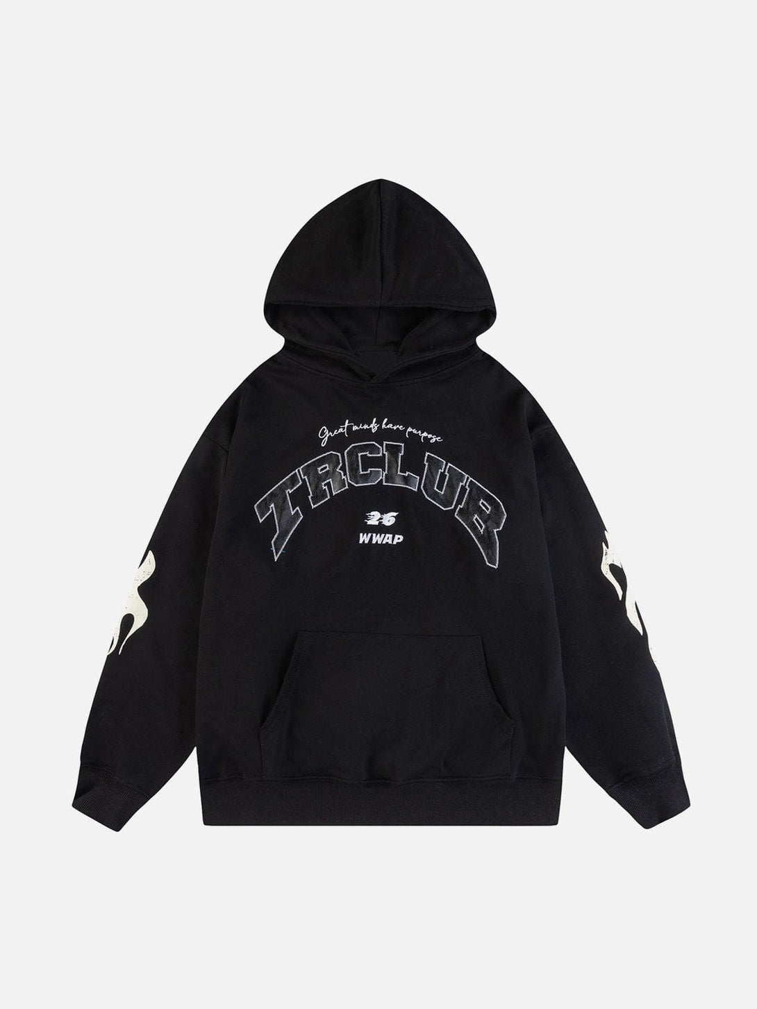 Ellesey - "TRCLUB" Embroidery Hoodie- Streetwear Fashion - ellesey.com