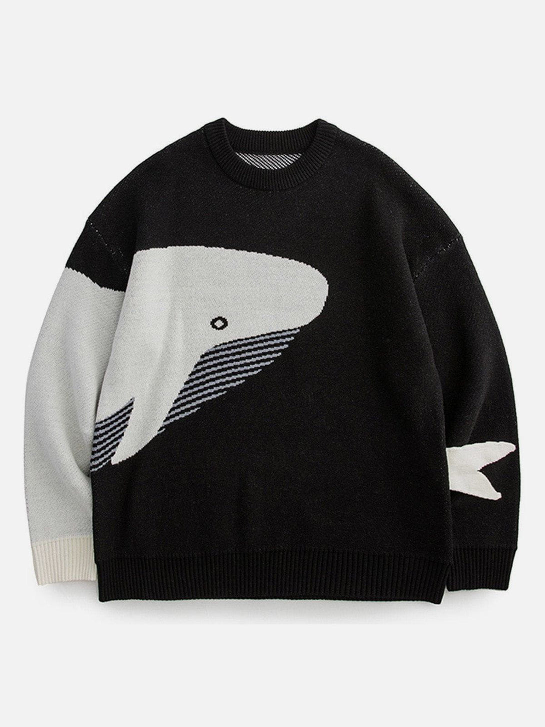 Ellesey - The Loneliest Whale Knit Sweater-Streetwear Fashion - ellesey.com