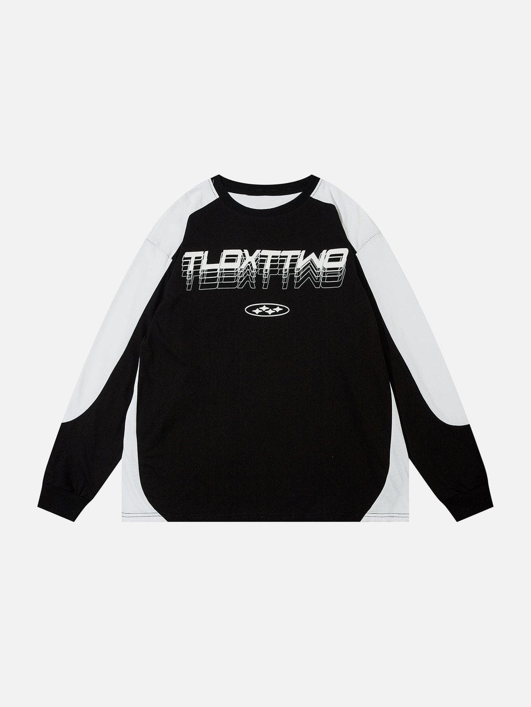 Ellesey - Three-Dimensional Letter Graphic Sweatshirt- Streetwear Fashion - ellesey.com