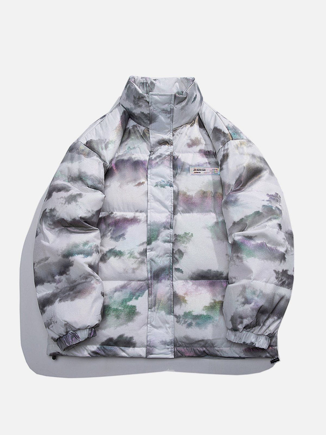 Ellesey - Tie Dye Camouflage Winter Coat-Streetwear Fashion - ellesey.com