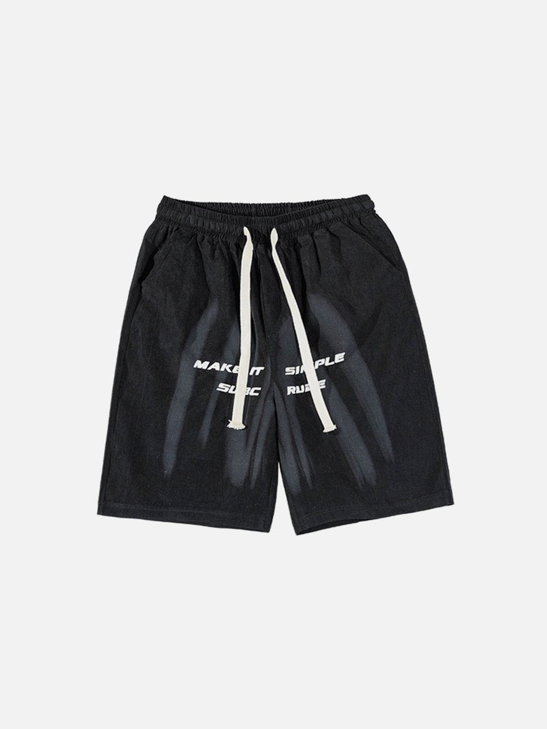 Ellesey - Tie-Dye Drawstring Shorts- Streetwear Fashion - ellesey.com