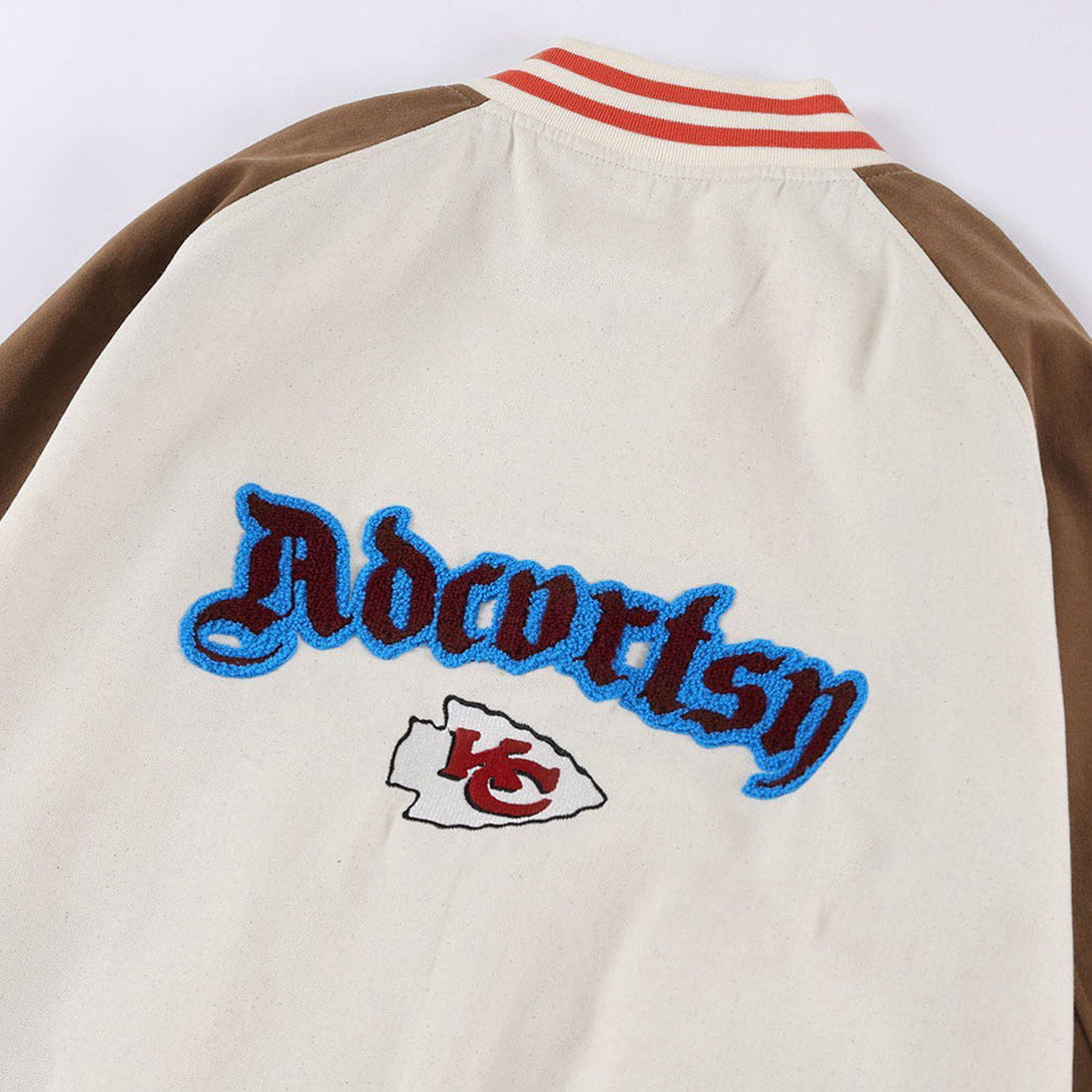 Ellesey - Towel Embroidered Letters Star Jacket- Streetwear Fashion - ellesey.com