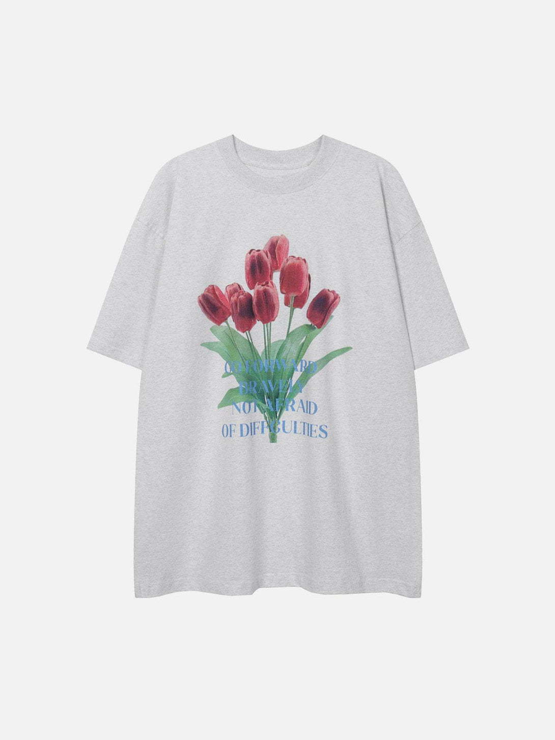 Ellesey - Tulip Print Tee- Streetwear Fashion - ellesey.com