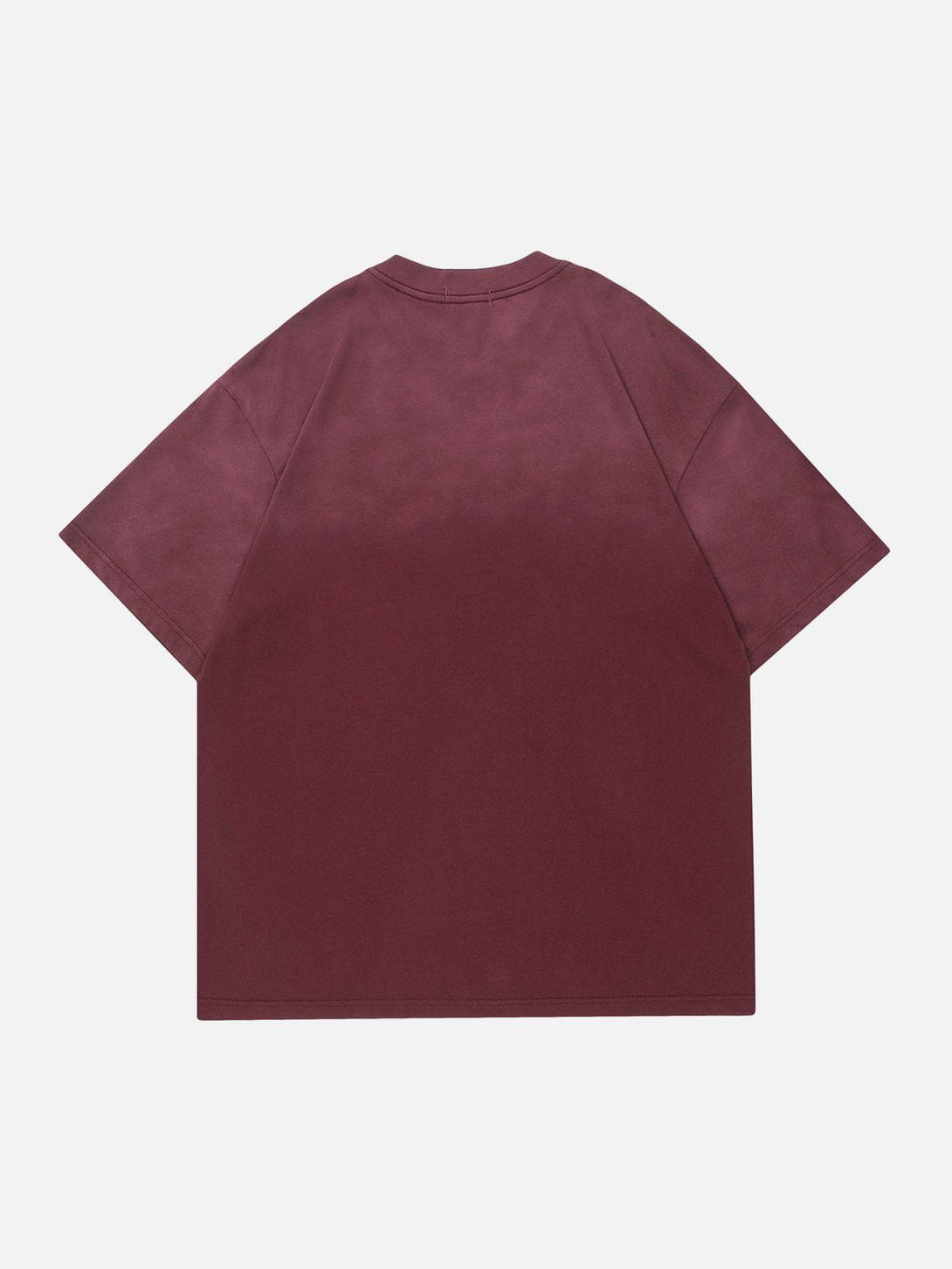 Ellesey - Vintage Gradient Flocked Letter Tee- Streetwear Fashion - ellesey.com