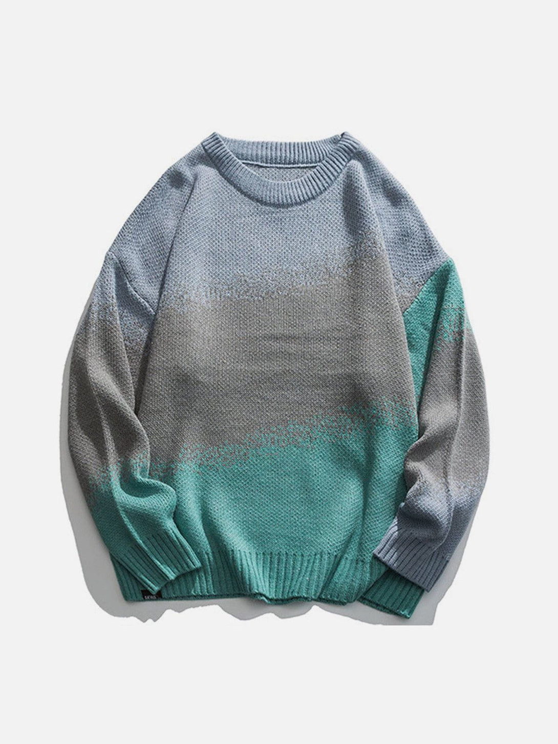 Ellesey - Vintage Gradient Knit Sweater-Streetwear Fashion - ellesey.com