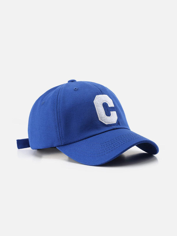 Ellesey - Vintage Letter "C" Baseball Cap- Streetwear Fashion - ellesey.com