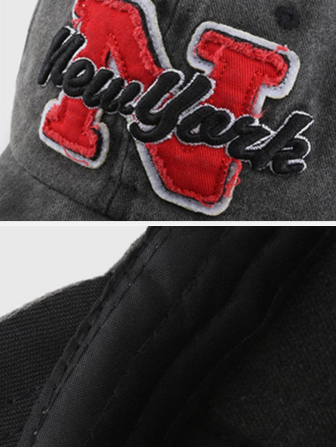 Ellesey - Vintage Letter "N" Baseball Cap- Streetwear Fashion - ellesey.com