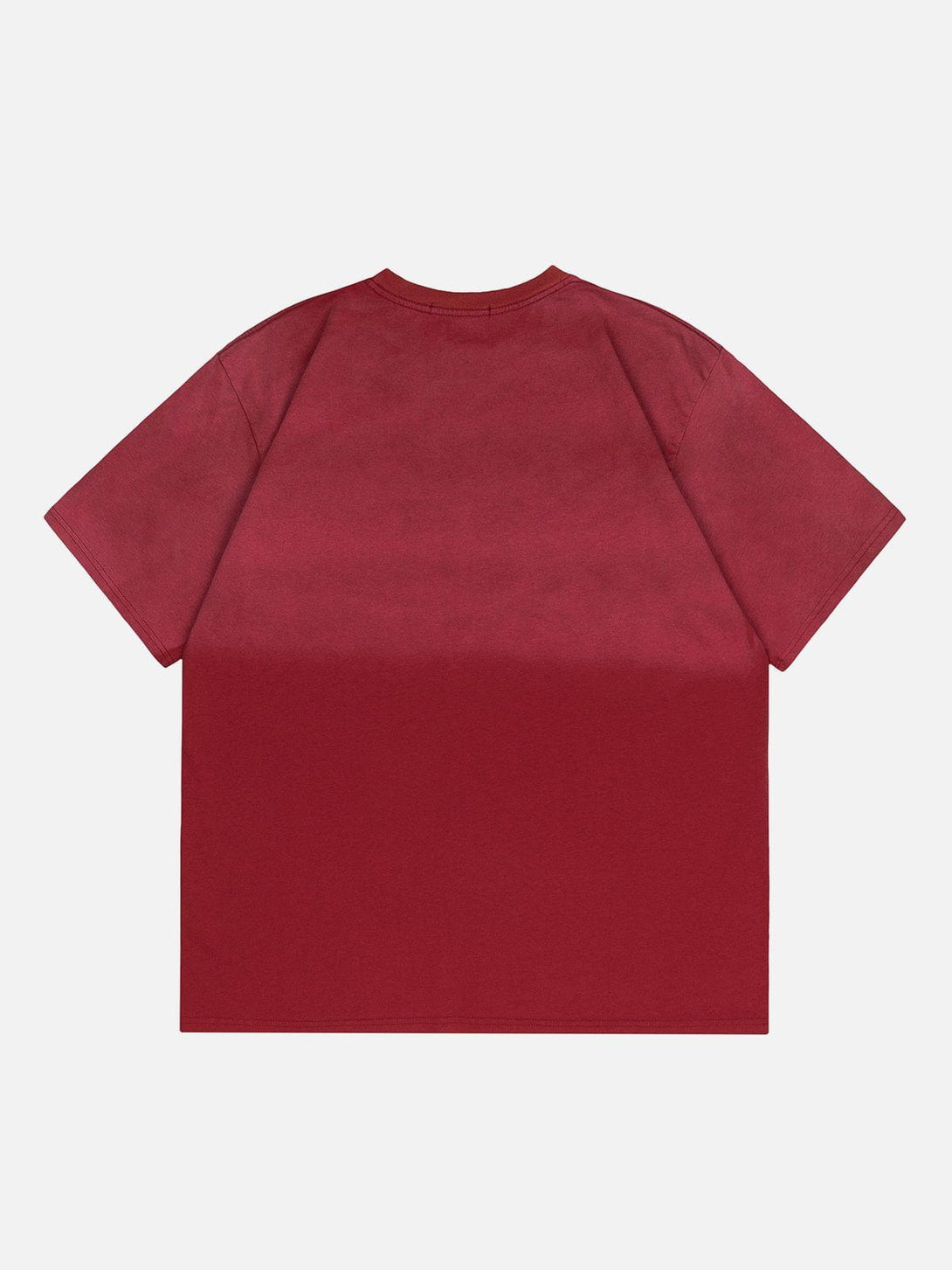 Ellesey - Vintage Letter Print Gradient Tee- Streetwear Fashion - ellesey.com