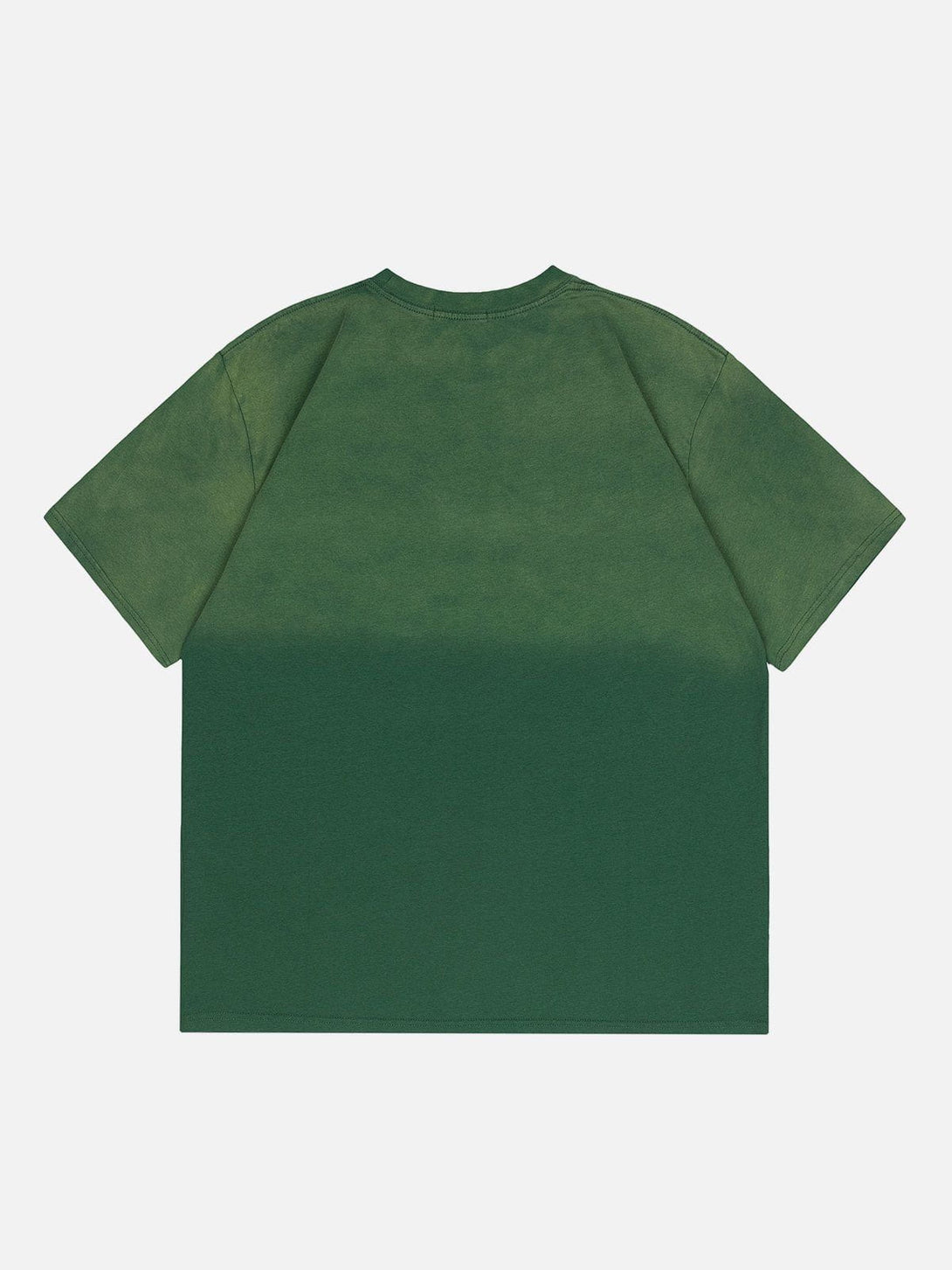 Ellesey - Vintage Letter Print Gradient Tee- Streetwear Fashion - ellesey.com