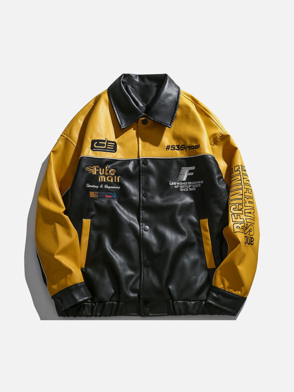 Ellesey - Vintage Racing Bomber Jacket- Streetwear Fashion - ellesey.com