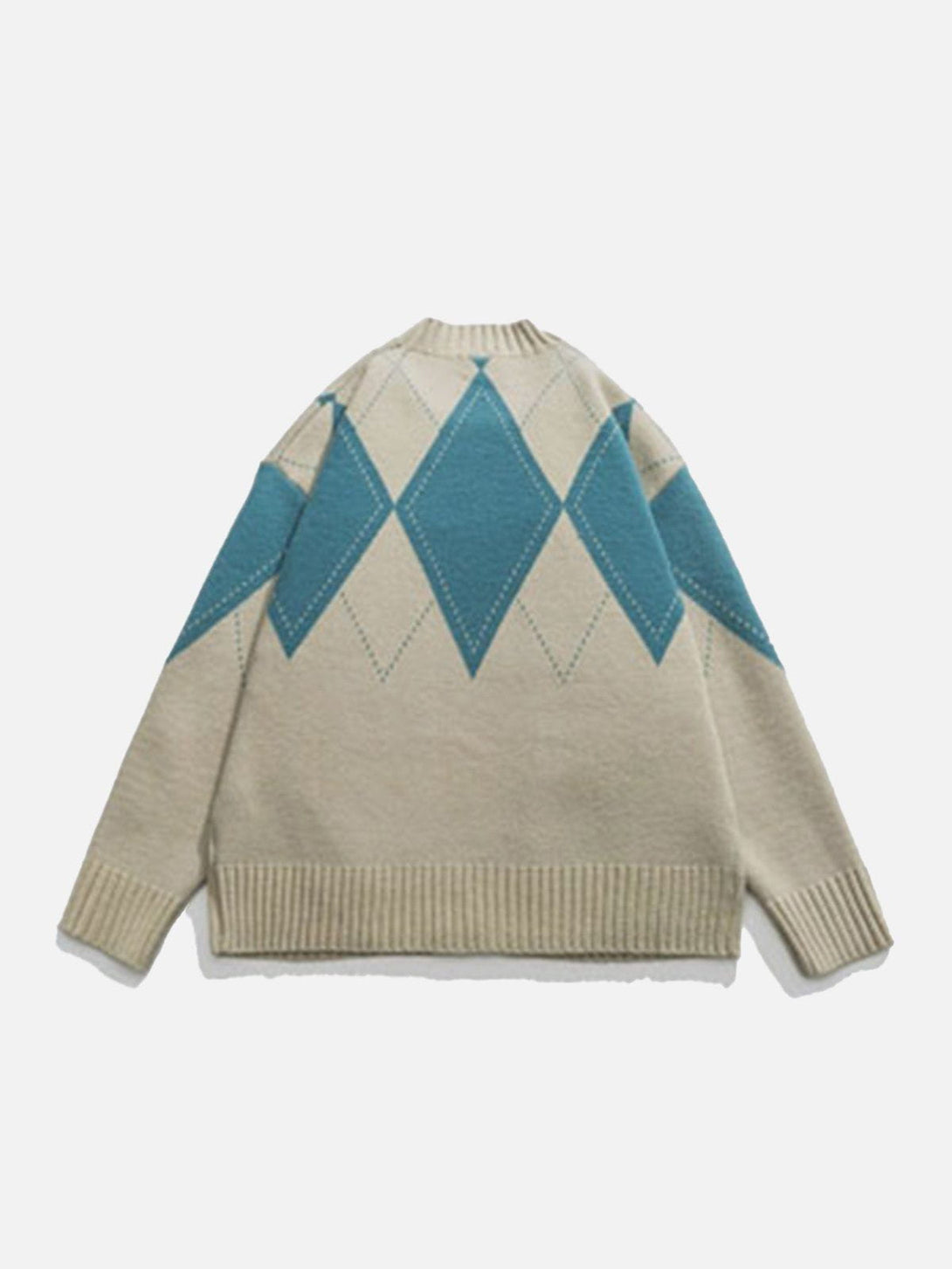 Ellesey - Vintage Rhombus Cardigan-Streetwear Fashion - ellesey.com