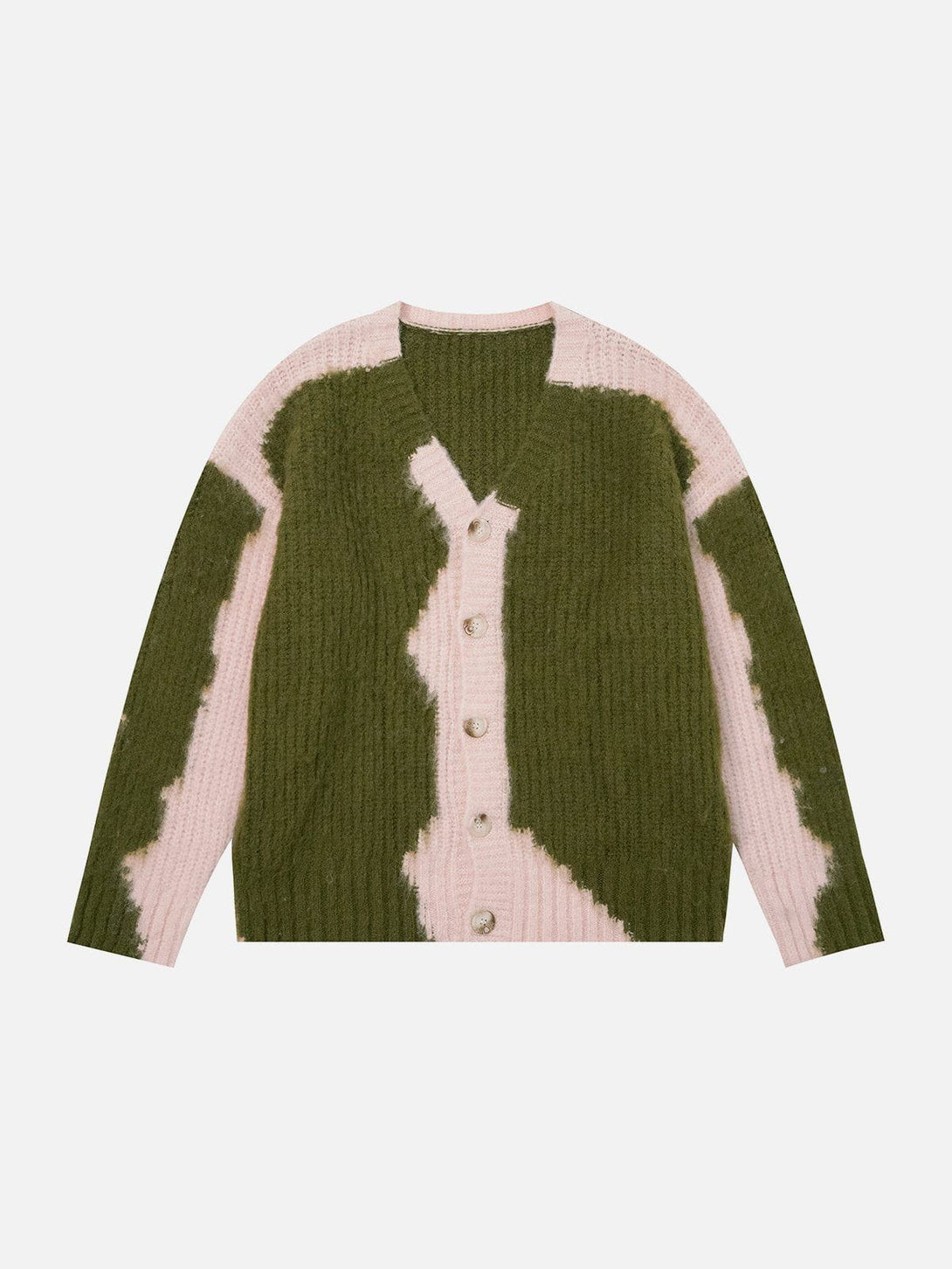 Ellesey - Vintage Splicing Cardigan-Streetwear Fashion - ellesey.com